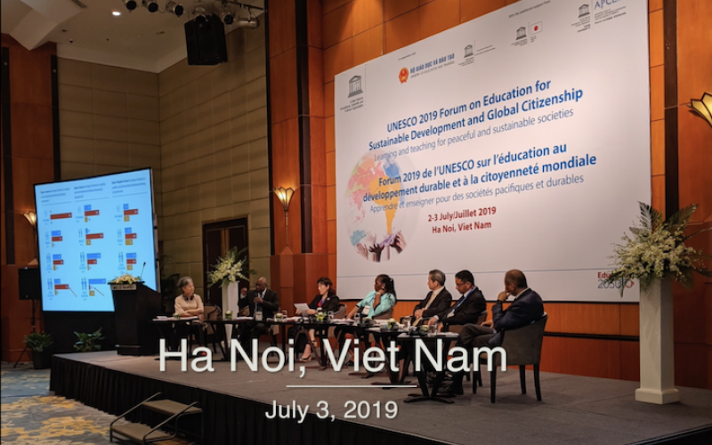 UNESCO Forum on Education for Sustainable Development and Global Citizenship Education, Hanoi