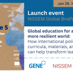 Launch of volume 5 of NISSEM Global Briefs: 29 January 2026